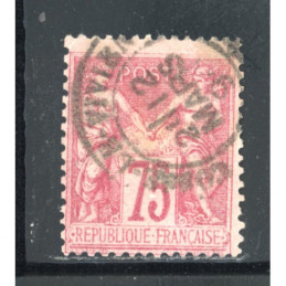 YT 81 Oblitéré Cachet a...