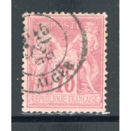 YT 81 Oblitéré Cachet a...