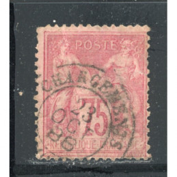 YT 81 Oblitéré Cachet a...