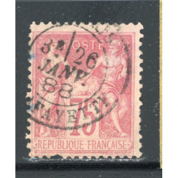 YT 81 Oblitéré Cachet a...