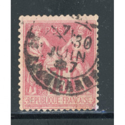 YT 81 Oblitéré Cachet a...
