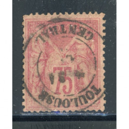 YT 81 Oblitéré Cachet a...