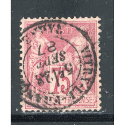 YT 81 Oblitéré Cachet a...