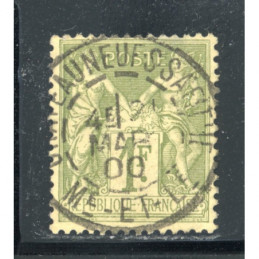 YT 82 Oblitéré Cachet a...