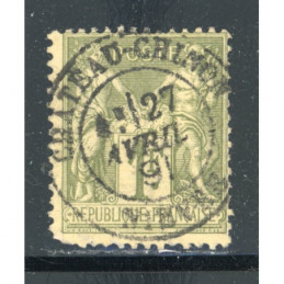 YT 82 Oblitéré Cachet a...