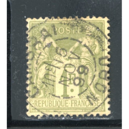 YT 82 Oblitéré Cachet a...