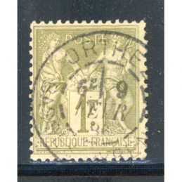 YT 82 Oblitéré Cachet a...