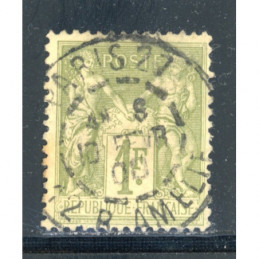 YT 82 Oblitéré Cachet a...