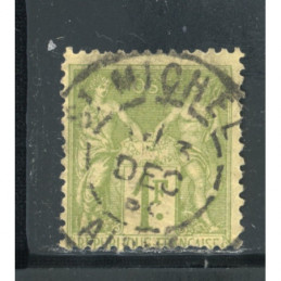 YT 82 Oblitéré Cachet a...