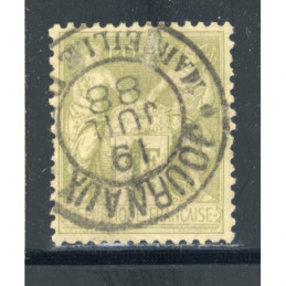 YT 82 Oblitéré Cachet a...