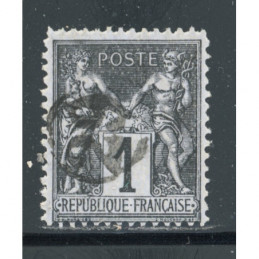 YT 83 Oblitéré Jour de l'An...