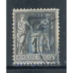 YT 83 Oblitéré PP Bleu...