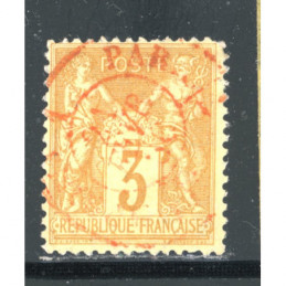 YT 86 Oblitéré Cachet a...
