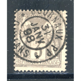 YT 87 Oblitéré Cachet a...