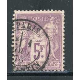 YT 95 Oblitéré Cachet a...