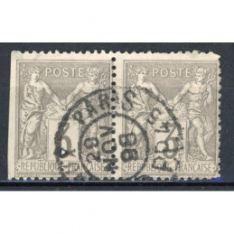 YT 87 Oblitéré Cachet a...