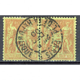 YT 96 Oblitéré Cachet a...