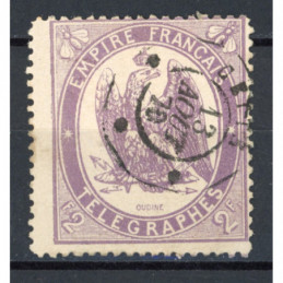 Télégraphe - YT 8 Oblitéré