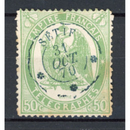 Télégraphe - YT 6 Oblitéré