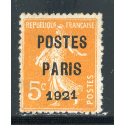 Préo - YT 27 a Neuf (*)...