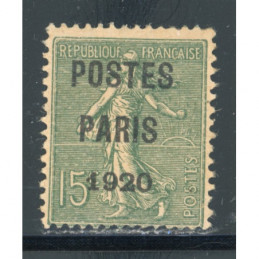 Préo - YT 25 Neuf (*)...