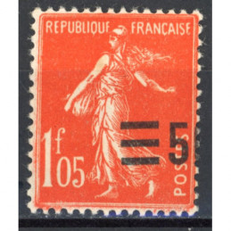YT 225 - Neuf * - Variété -...