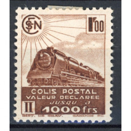 YT 187 A - Neuf * Colis Postal