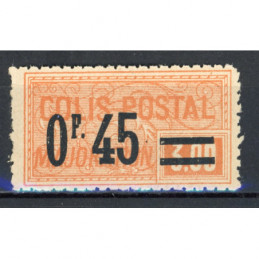YT 37 - Neuf ** Colis Postal