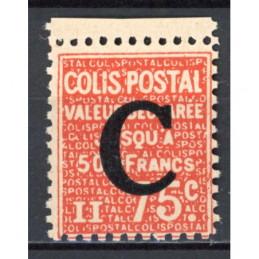 YT 112 - Neuf ** Colis Postal