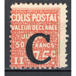 YT 112 - Neuf * Colis Postal