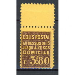 YT 167 - Neuf ** Colis Postal