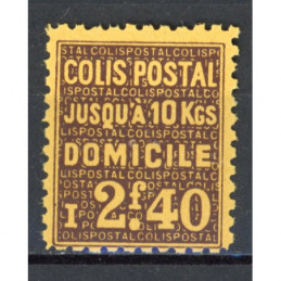 YT 165 - Neuf ** Colis Postal