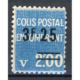 YT 154 - Neuf * Colis Postal