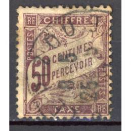 YT 37 - Oblitéré Taxe - 50...