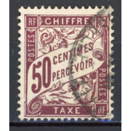 YT 37 - Oblitéré Taxe - 50...