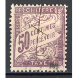 YT 37 - Oblitéré Taxe - 50...
