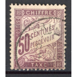 YT 37 - Oblitéré Taxe - 50...
