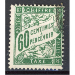 YT 38 - Oblitéré Taxe - 60...