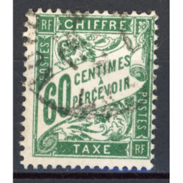 YT 38 - Oblitéré Taxe - 60...