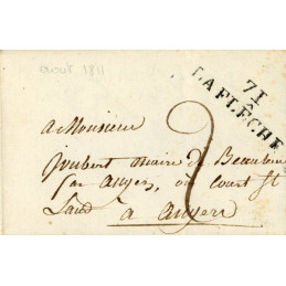 lettre datée d’août 1811