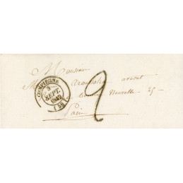 Lettre du 5 septembre 1849....