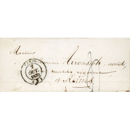 lettre du 7 octobre 1839,...