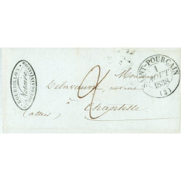 Lettre du 31 juillet 1838,...