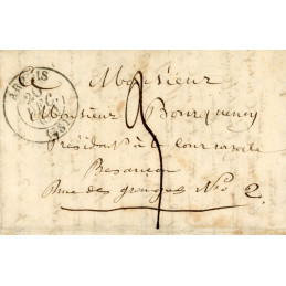 1821 – Lettre manuscrite...