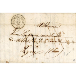 1846 – Lettre manuscrite de...