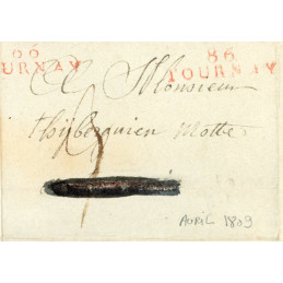 1809 – Lettre manuscrite de...