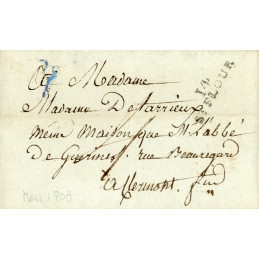 Lettre du 10 mars 1809