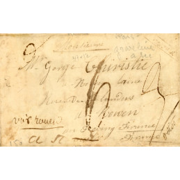 Lettre ancienne manuscrite...