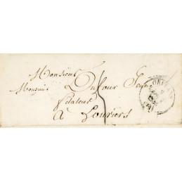Lettre ancienne 1830 – Pli...