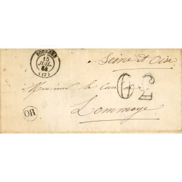 Lettre Ancienne – 1854 –...